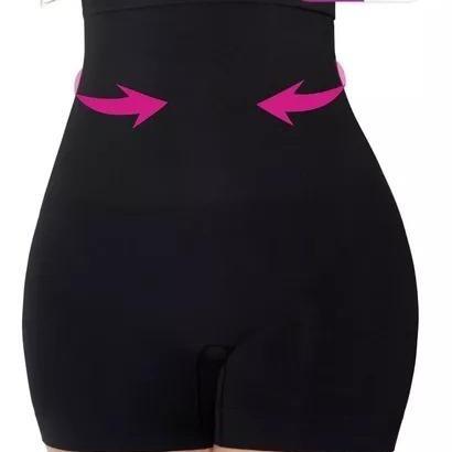 Strapless Seamless High Waisted Shorts With Butt Lift Shapewear Compression