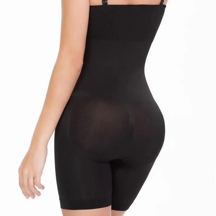 Mid Thigh Body Shaper with Bra Included and Perineal Hole