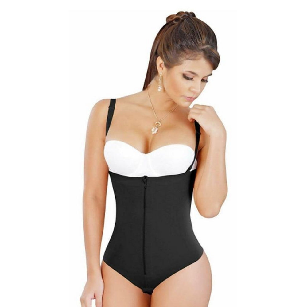 Faja Salome 0212 Strapless Body Shaper compression Thong - High compre –  theshapewearspot