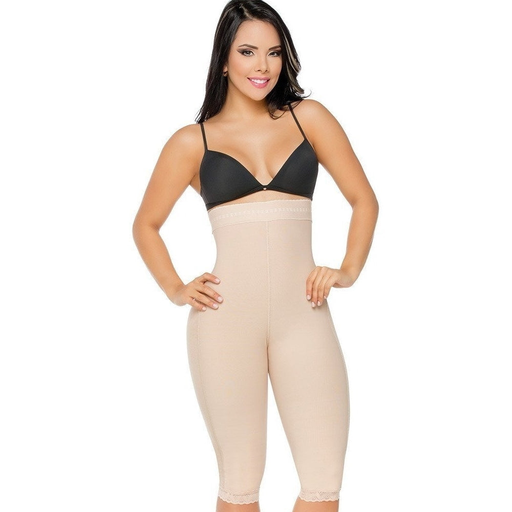 Faja-Salome-0219-Strapless-Long-Short-Invisible-High-Shooting-Lift-beige