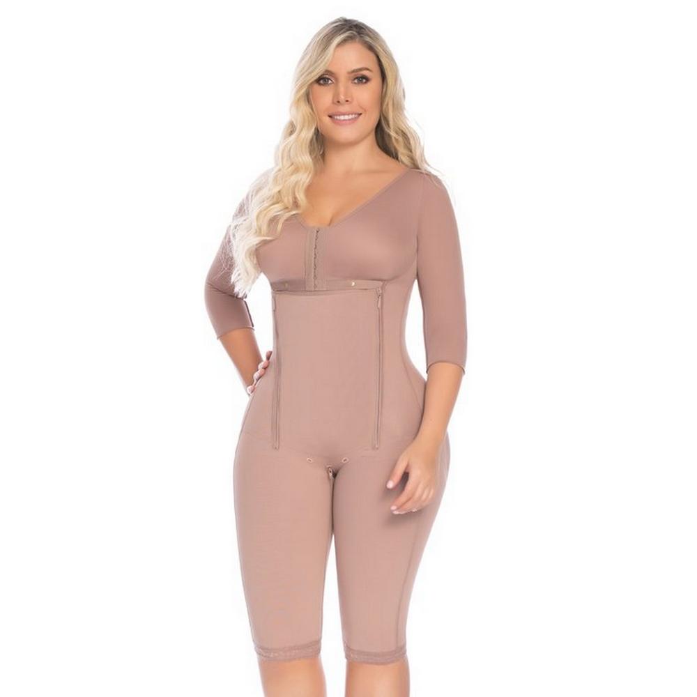 Delie Fajas Diseños de Prada faja colombiana Body garment post-surgical perineal zipper