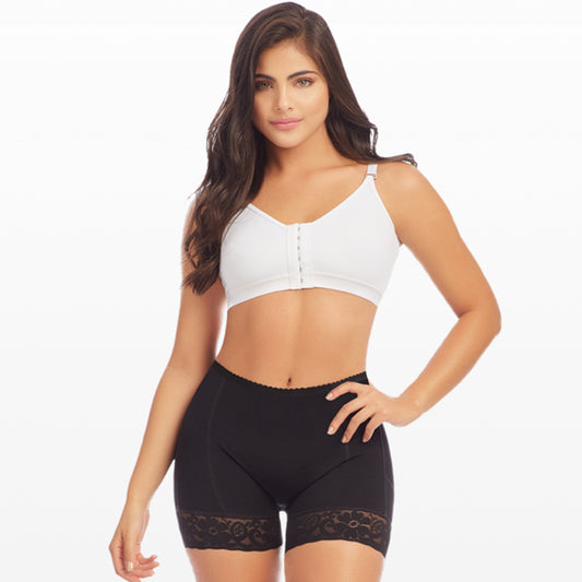 Delie by Fajas Diseños DPrada Faja Colombiana 09227 Butt Lifter Girdle high Compresion Black