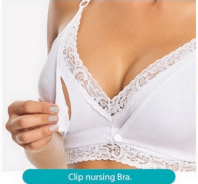 Delie by Fajas Diseños DPrada Faja Colombiana 11232 Clip Nursing Bra Model A