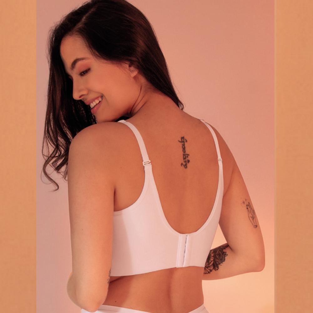 Haby Deep Neckline Nylon elastane-12050-HABY