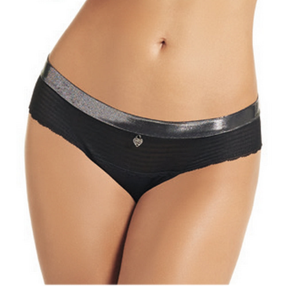 Haby 21856 Brasilera Shiny Waistband Black