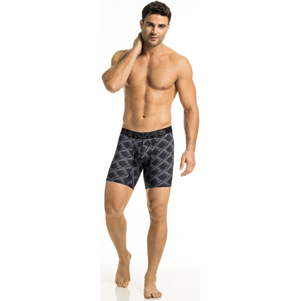 Hawai® Original Underware Men's Sleek Boxer Brief Middle Leg 41913