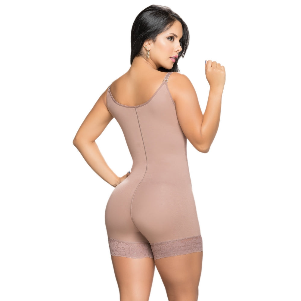 Salome-0540-J-Liposculpture-Girdle-High-back-Short-Light-Line(Medium-Light-control)-Coffe