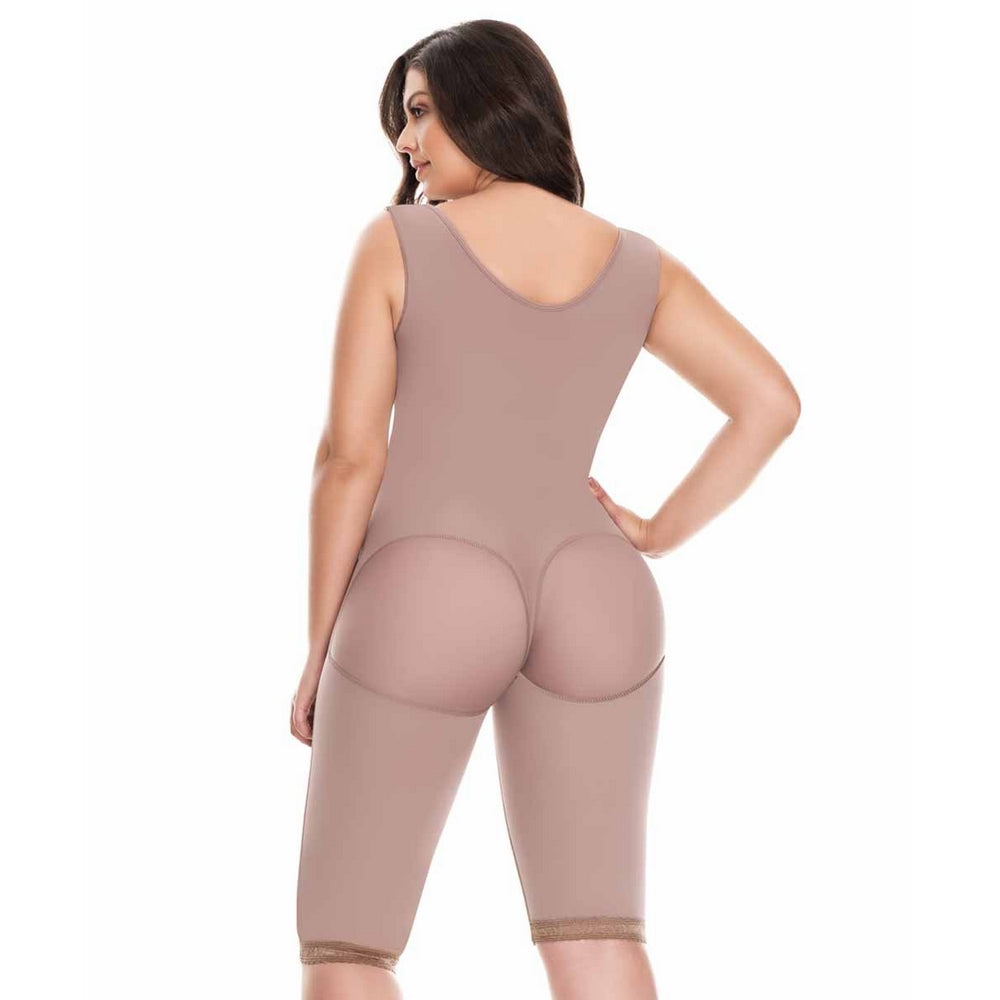 Delie By Fajas Diseños DPrada Faja Colombiana 09186 Invisible, hip-hugging girdle Cafe