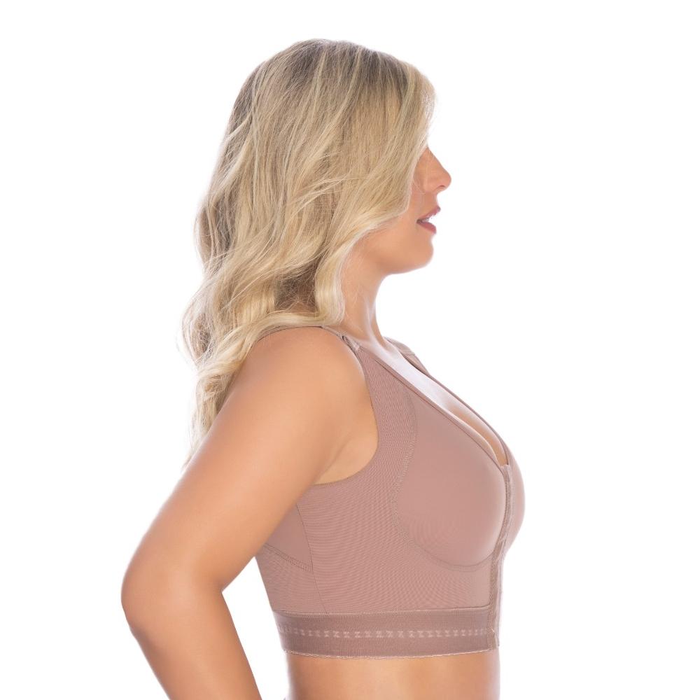 Delie Fajas Diseños de Prada Faja colombianas Post Surgical Bra Three level clasp