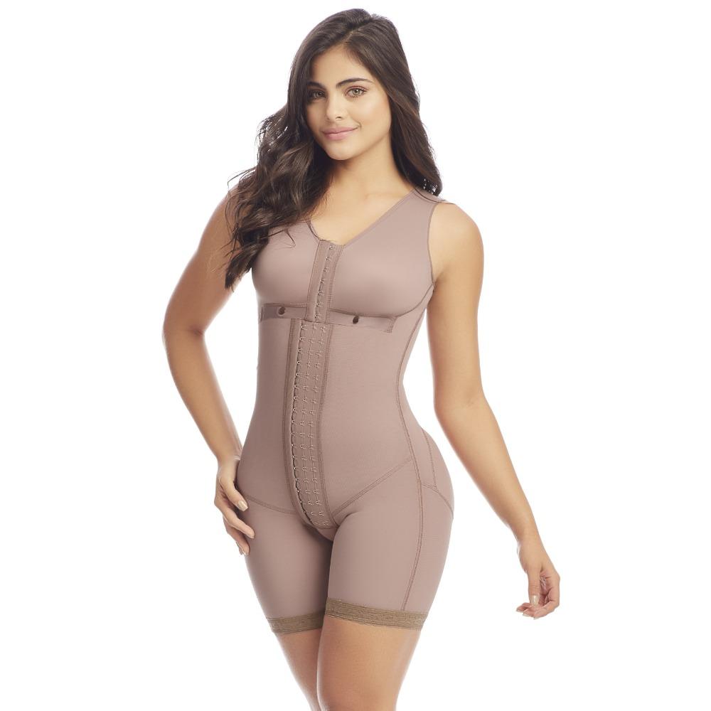 Delie Fajas Diseños de Prada Hourglass Full Body Shaper with Hooks and Bra Angel