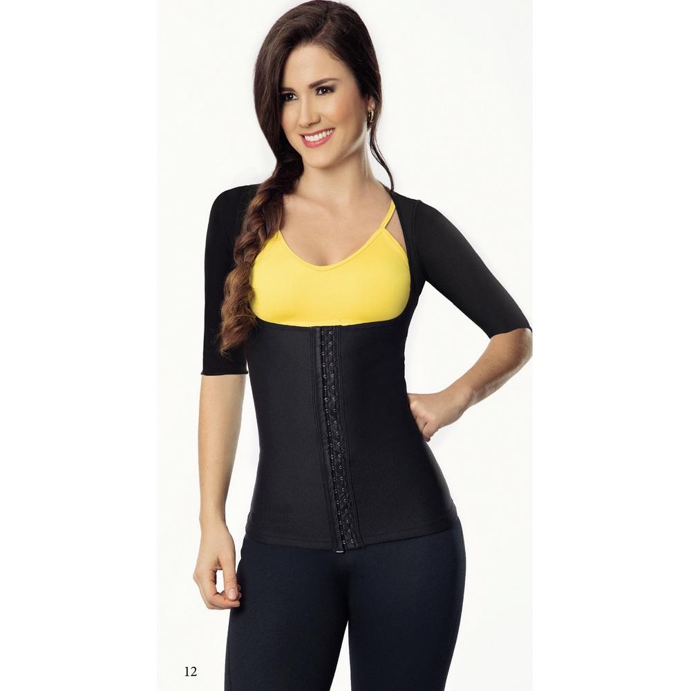 Fajas Colombianas Yulii Waist Trainer Shape Incorporated sleeves-3327