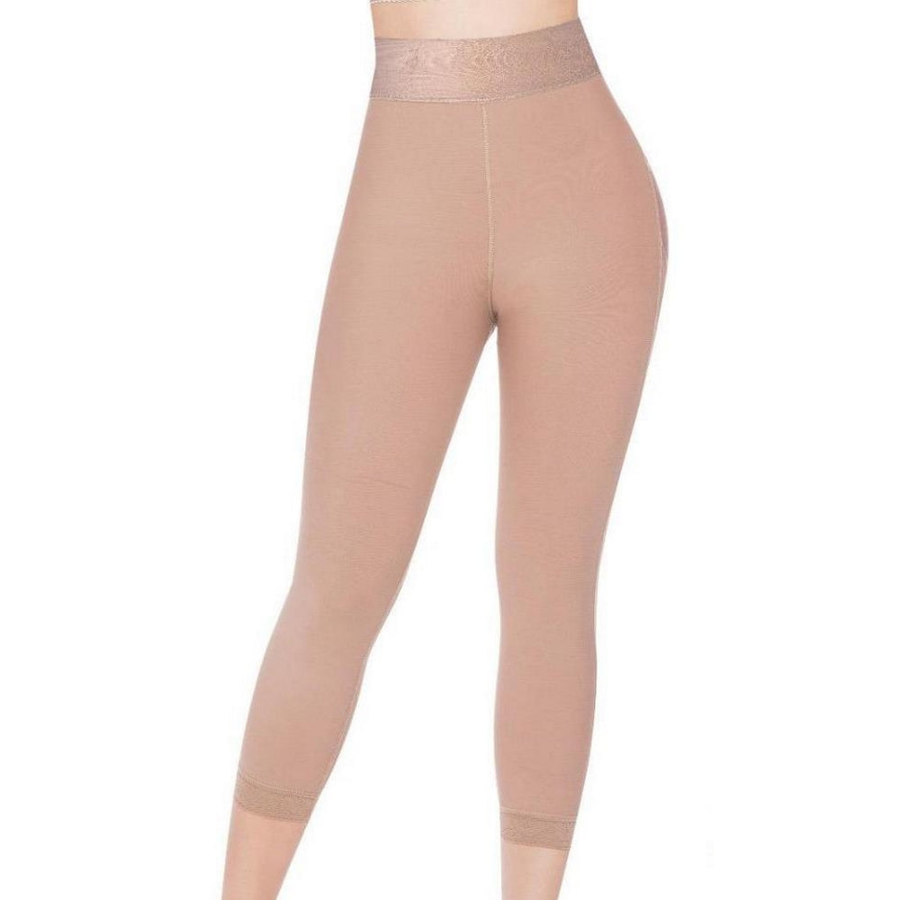 Fajas-Colombianas-Melibelt-5014-Natural-butt-lift-system-clothing--lycra-cold-micro-capsules-aloevera-skin-cooler-comfortable-Wide-perinea-space-comfort-High-better-waist-molding-Coffe-5014