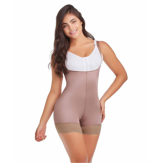 Fajas Diseño D´Prada Faja Colombiana 09075 Hip Hugger Women´s Seamless Shapewear-Cafe´