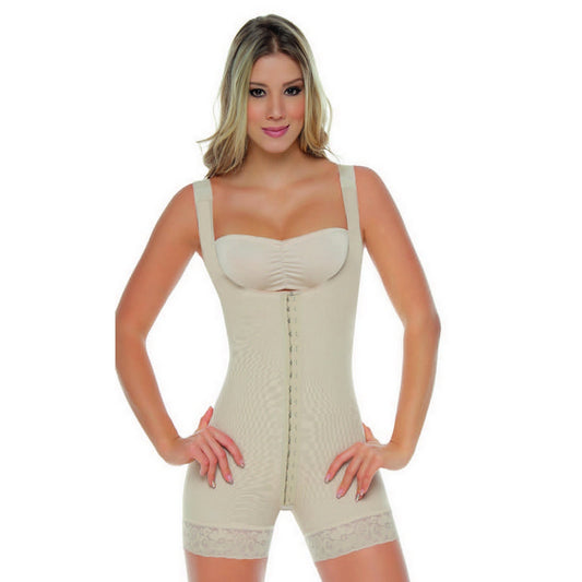 Yulii Fajas Colombianas Body shaper ajustable 3 hooks & eye rows